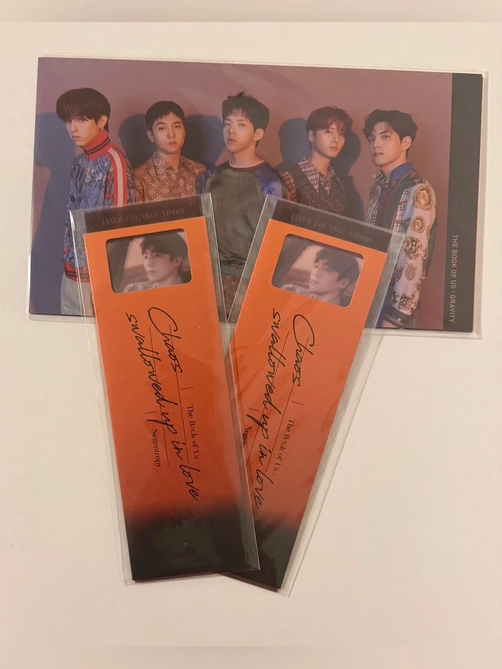 DAY6 The Book of Us Limited Edition Set: Package Box, Postcard Set, 2 Bookmarks